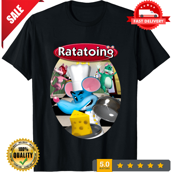 New Ratatoing logo Men's T-shirt funny size S to 5XL, NEW INSTOCK-TH78039