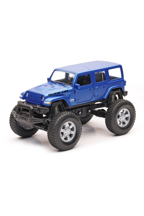New Ray Die Cast Jeep Rubicon Monster All Terrain Adventure Play Vehicle