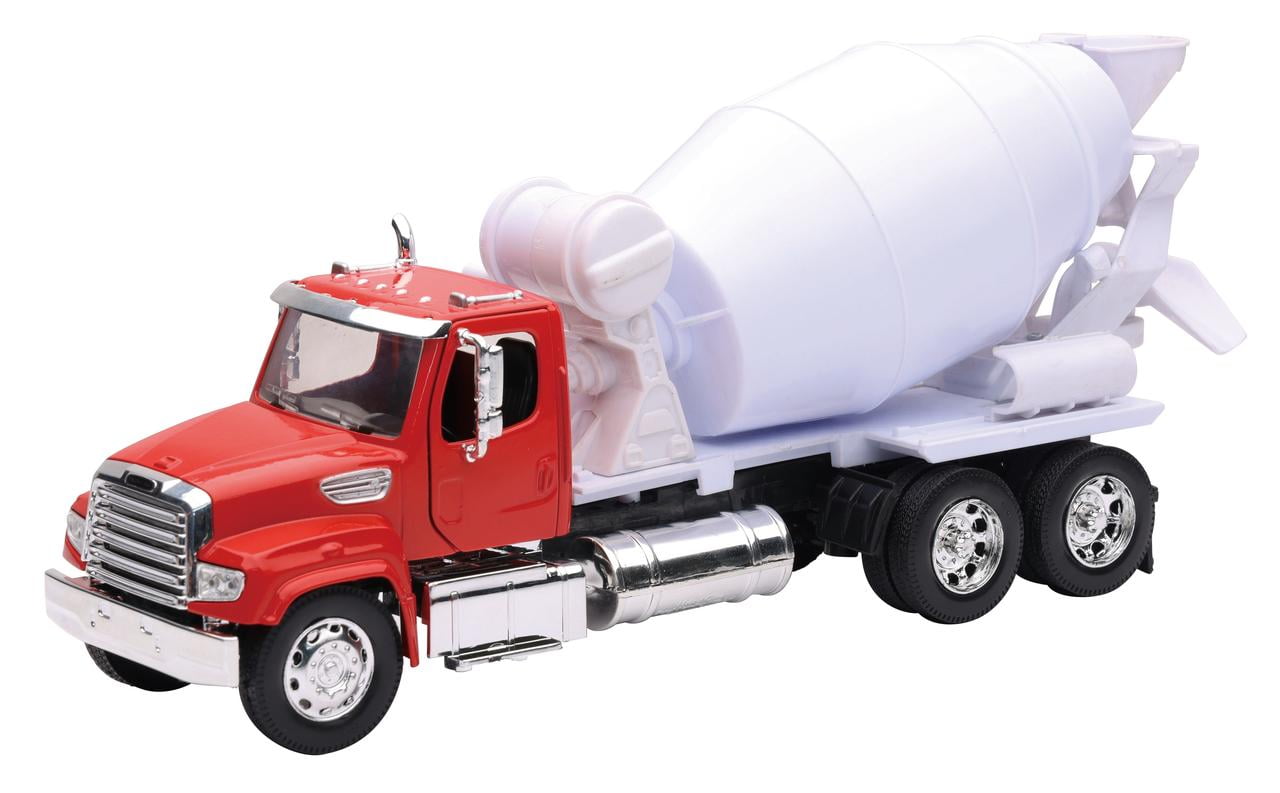New Ray 1:32 Scale Die Cast Freightliner 114SD Cement Mixer New Ray 1:32 Scale Die Cast Freightliner 114SD Cement Mixer