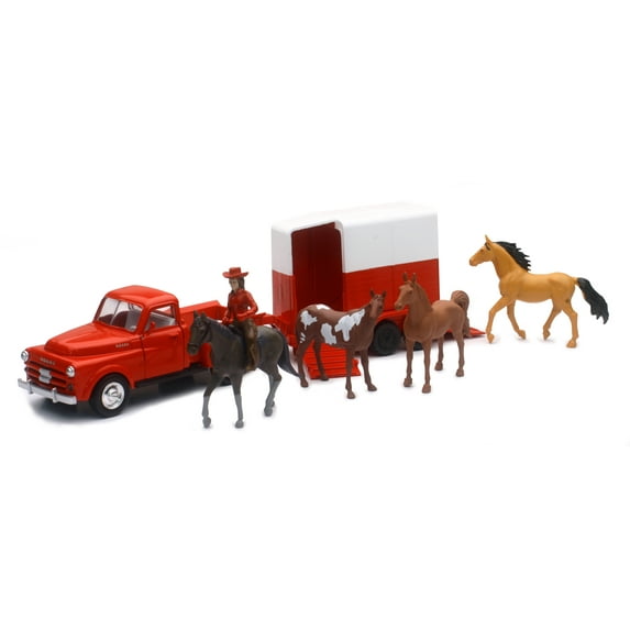 New Ray 1:32 Scale Vintage Red Pick up Truck - Ages 3 Years and up