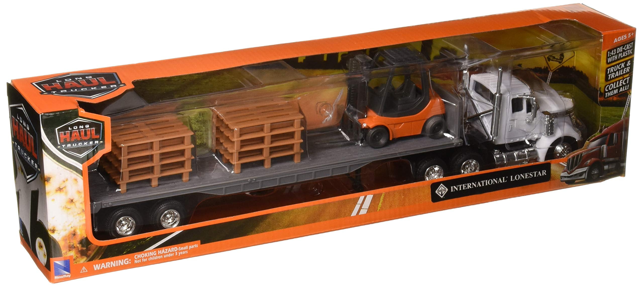 New Ray Toys - Semi Truck Model, International Lonestar