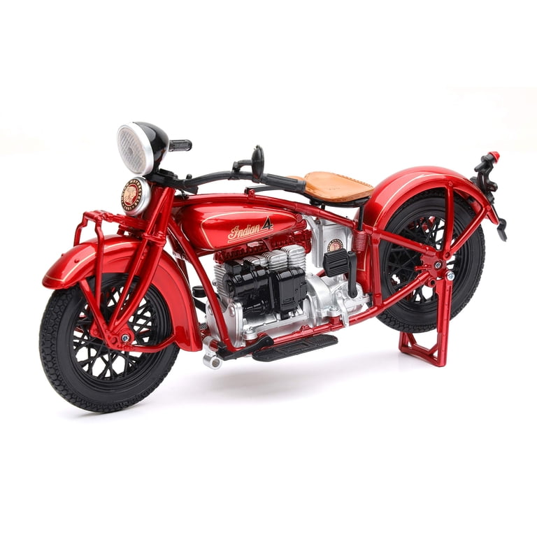 New Ray 1/12 Scale Diecast Collection: 1930 Indian 4 Red