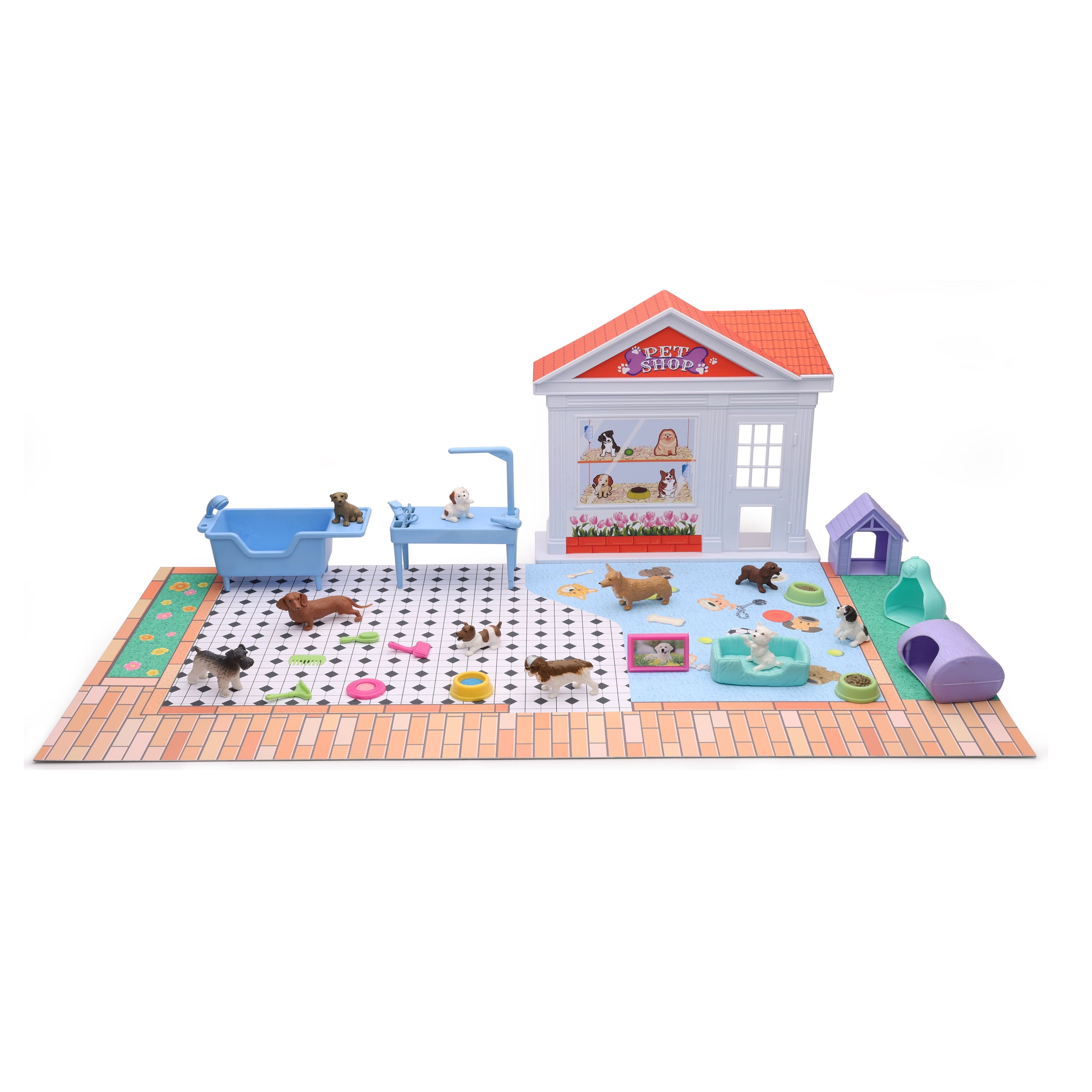 New Ray My Best Friend 31-Piece Doll Playset Grooming Shop