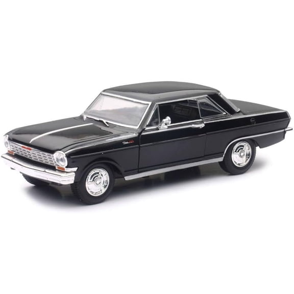 NewRay 964 Chevrolet Nova SS Diecast Model Car, 1/25, Black