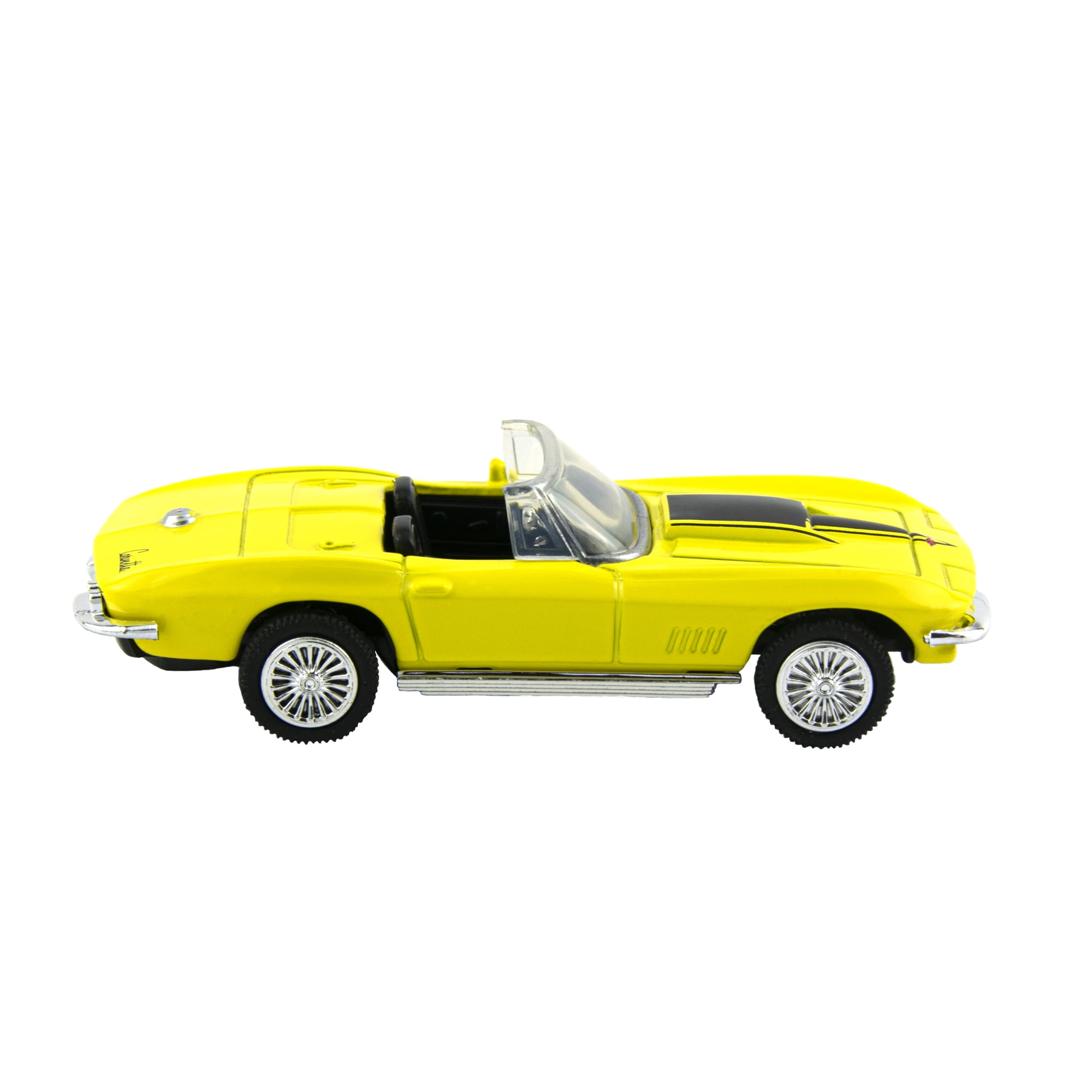 New Ray City Cruiser Collection 1967 Chevrolet Corvette Yellow 1:43 Diecast New Ray City Cruiser Collection 1967 Chevrolet Corvette Yellow 1:43 Diecast
