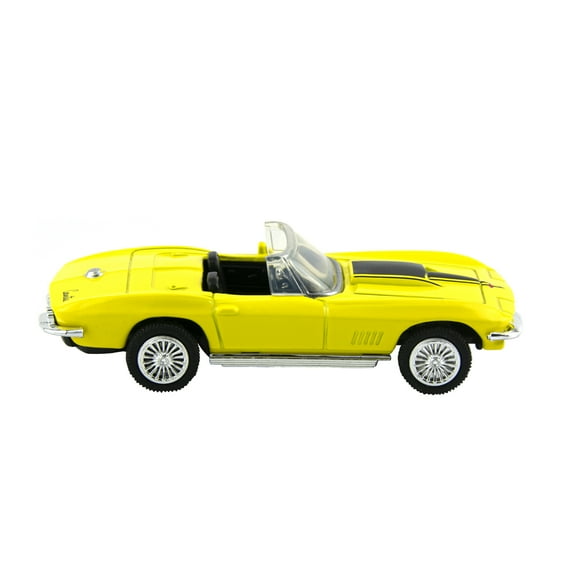 New Ray City Cruiser Collection 1967 Chevrolet Corvette Yellow 1:43 Diecast