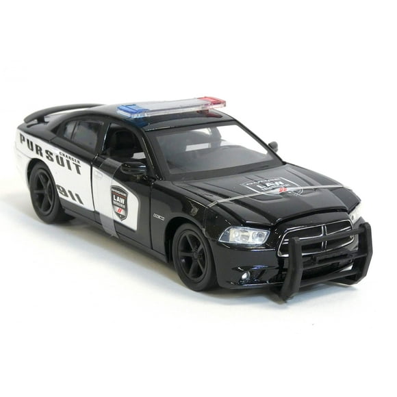 New Ray Dodge Charger Pursuit Diecast Police Car 1/24 Scale