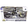 thumbnail image 1 of New-Ray FC450#16 Jason Anderson Rockstar Energy Drink 1/12 Diecast Motorcycle Model 58233, Blue, 1 of 2