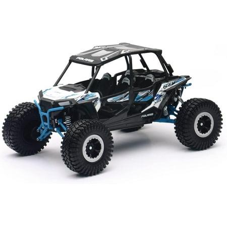 New Ray Multi-Color Die Cast 1:18 Scale Polaris RZR XP4 UTV Free Wheeling Vehicle