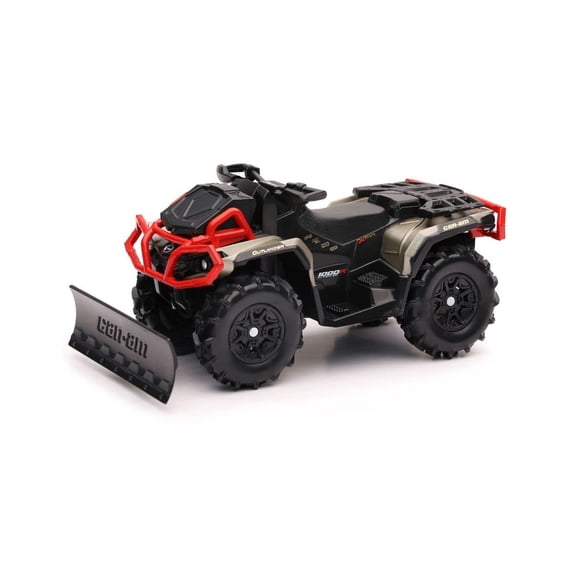 NewRay Mini CAN-AM Outlander with Snow Plow, 1:20 Scale, Multicolor
