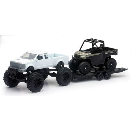 New Ray Toys Die Cast Pick Up W/ Polaris Ranger XP1000 EPS
