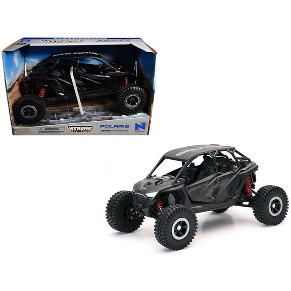 Polaris RZR Pro R UTV Stealth Black "Xtreme Off-Road" Series 1/18 Diecast Model by New Ray