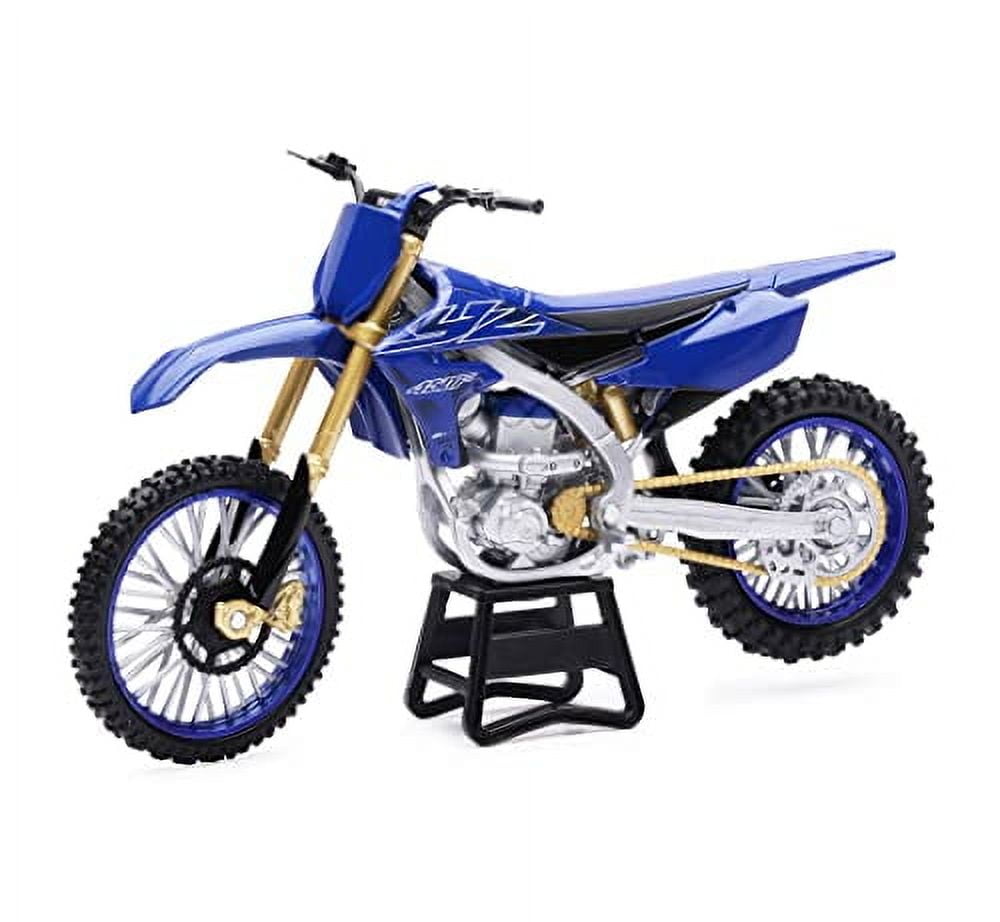 New-Ray Yamaha YZ450F Dirt Bike Motorcycle Blue and Black 1