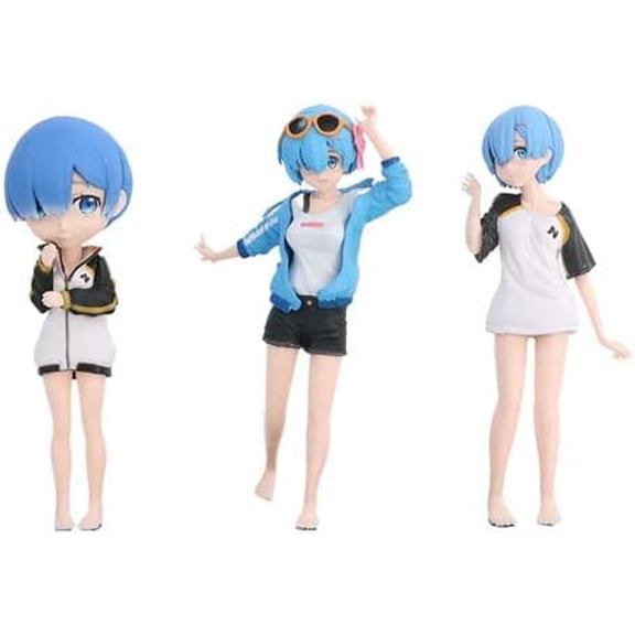 New Re: Zero Starting Life in Another World: Rem Cartoon Statue Anime Character Desktop Ornament friend Collectibles Car Decorations Collection Souvenir