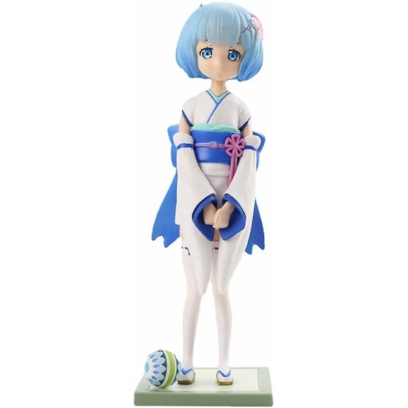 New Re: Zero Starting Life in Another World: Rem (familyhood) Character Statue Anime Desktop Ornament Cartoon Decorations friend Collectibles Fan Collection Girl Gift