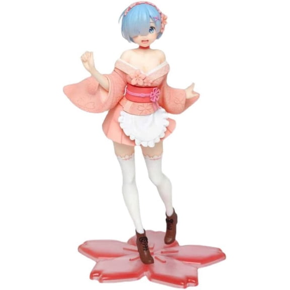 New Re: Zero Starting Life in Another World: Rem Anime Character Cartoon Animated Statue Ornaments Collection Souvenir Girl