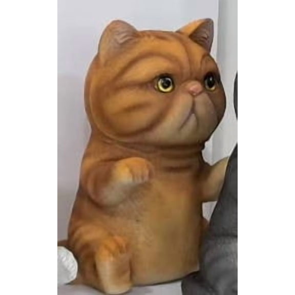 New Realistic Cat Resurge Resin Figurine Set - Ultra Hd Hand-Painted Calico, Tabby Ect- Cute Collectible Cat Decor For Home, Office, Shelf Display - Perfect Gift For Cat Lovers Birthday Christmas