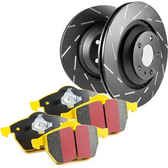 New Rear Brake Disc and Pad Kit Compatible With Chevrolet