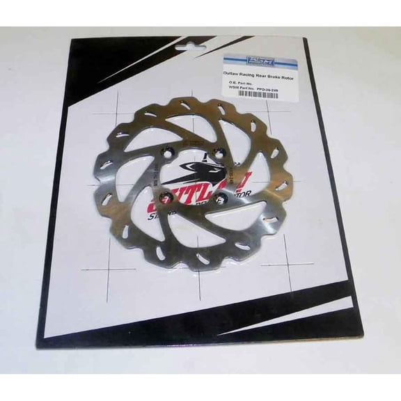 Rear Brake Rotor 160mm Compatible with 2004-2023 KTM 65 SX 2017-2023 Husqvarna TC 65 65cc 2-Stroke Motocross Stainless Steel Disc 46110060000 46210060000