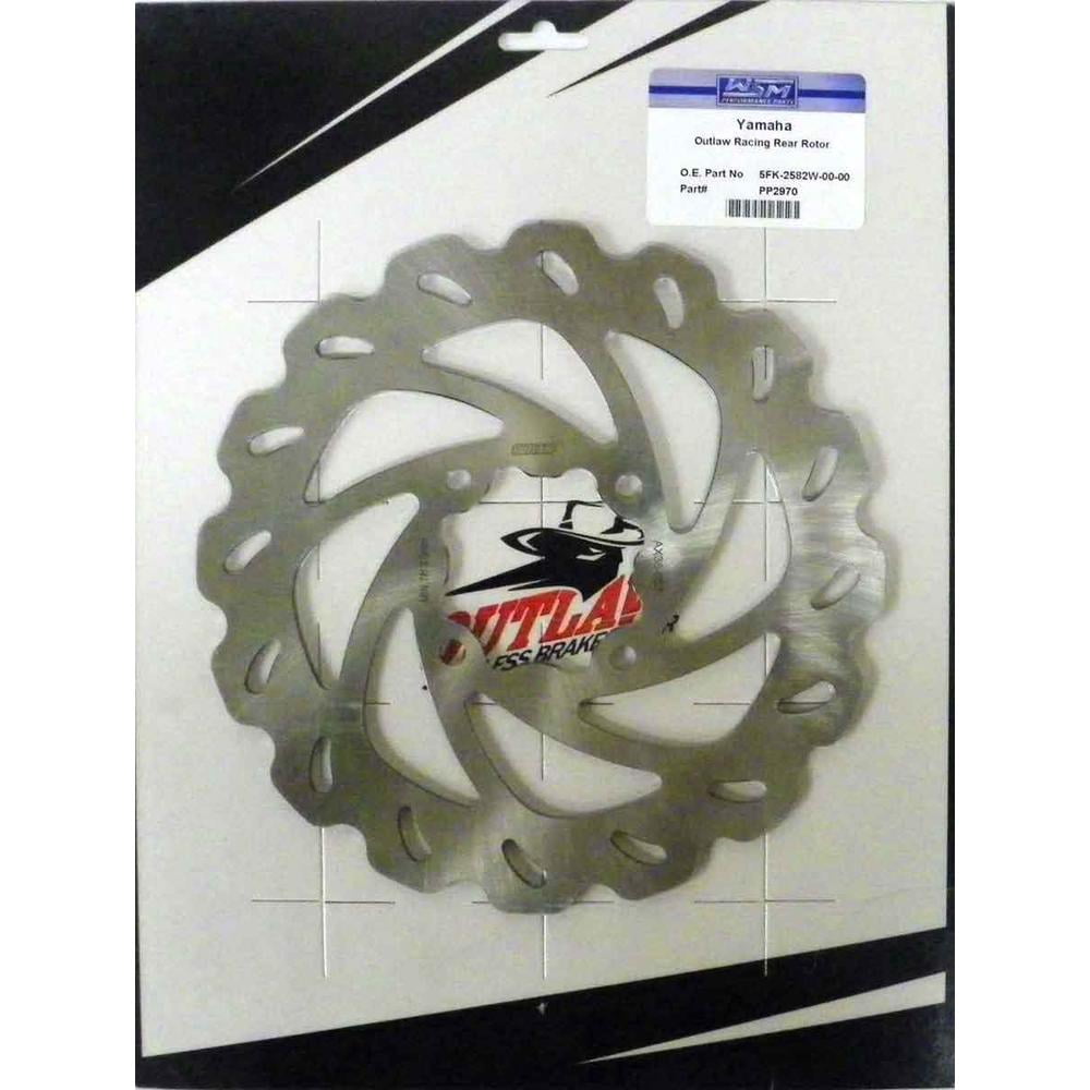 New Rear Brake Rotor Compatible With Yamaha Banshee LE 350cc Raptor ...