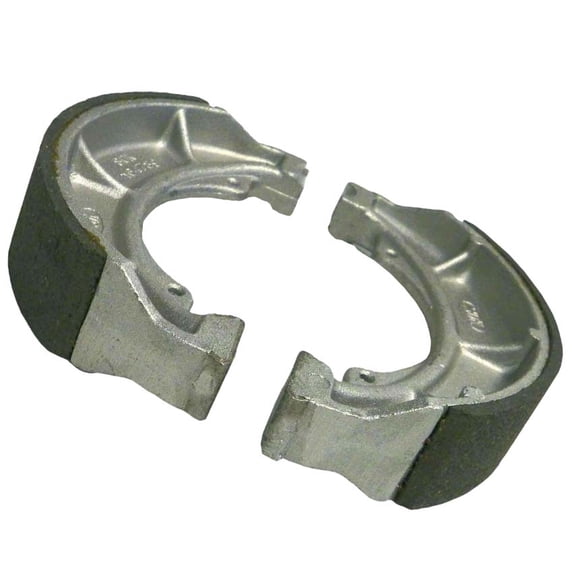 Rear Brake Shoes Compatible with 1984-1988 Kawasaki KLT 110 160 185 Mojave 110 Three-Wheeler ATV 110cc 41048-1025 41048-1088 KLF110 High-temperature Direct Bonded Pre-ground Friction