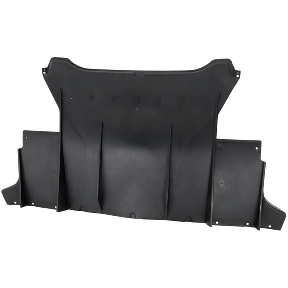 Engine Splash Guard Compatible with 2016-2021 Tesla Model Rear Plastic Guard 107263500B Under Engine Undercarriage Protection Road Debris Shield Bolt-On Fit Direct Fit Protective Panel