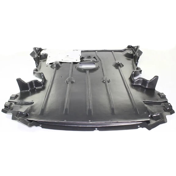 Engine Under Cover Compatible with 2008-2013 BMW 135I 135Is Rear 3.0L V6 Bolt-On OEM 51758046494 Under Engine Undercarriage Protection Road Debris Shield Bolt-On Fit Direct Fit