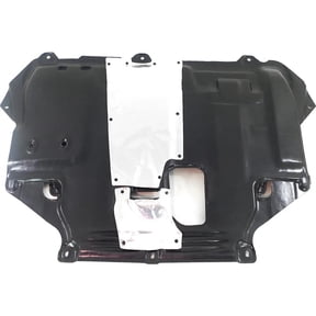 OEM Grade Engine Splash Shield Compatible with 2015-2018 Ford Focus 1.0L 3-Cyl Rear Plastic OEM BV6Z6P013A Under Engine Undercarriage Protection Road Debris Shield Bolt-On Fit