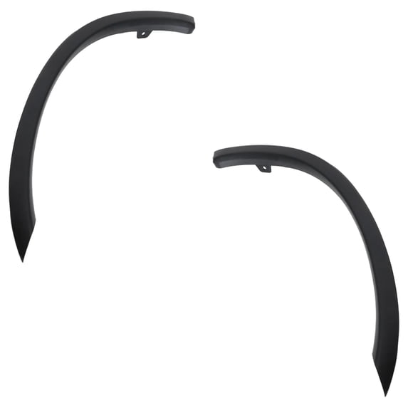 New Rear Left Front Section and Rear Right Front Section Fender Trim Compatible With Mitsubishi Outlander ES 4 Cyl 2.4L Outlander GT 6 Cyl 3.0L 2015-2018 By MI1790101 MI1791101