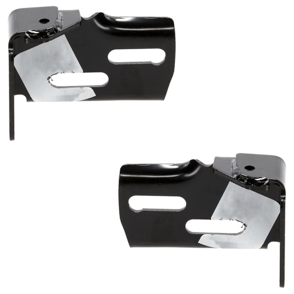 New Rear Left Inner and Rear Right Inner Bumper Bracket Compatible With Chevrolet GMC Sonoma SLE 6 Cyl 4.3L Sonoma SL 4 Cyl 2.2L 1994-1997 By GM1166113 GM1167113 15685207 15685208