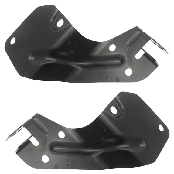 New Rear Left Outer and Rear Right Outer Bumper Bracket Compatible With Ford F-250 Super Duty Lariat F-250 Super Duty XL 2017-2022 By FO1162104 FO1163104 HC3Z17796C HC3Z17795B