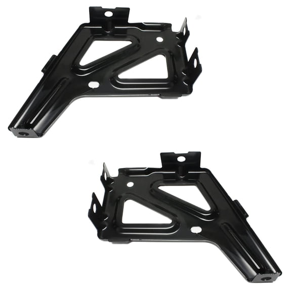 New Rear Left and Rear Right Bumper Bracket Compatible With Chevrolet GMC Sierra 1500 Elevation 4 Cyl 2.7L Silverado 1500 Custom 8 Cyl 5.3L 2014-2019 By GM1166128 GM1167128