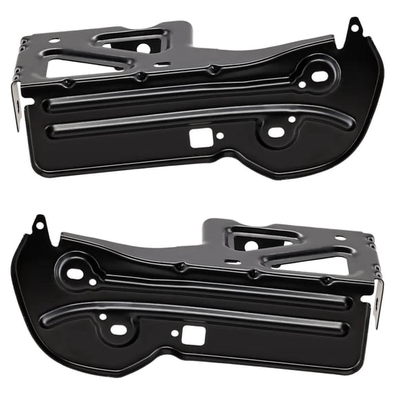 New Rear Left and Rear Right Bumper Bracket Compatible With Chevrolet GMC Silverado 1500 RST 8 Cyl 5.3L Silverado 1500 LD LT 8 Cyl 5.3L 2014-2019 By GM1166127 GM1167127 23108148