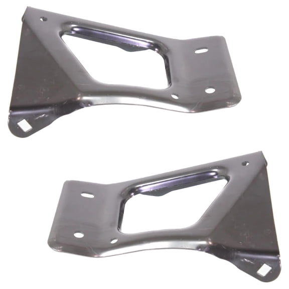 New Rear Left and Rear Right Bumper Bracket Compatible With Dodge Mitsubishi Ram Dakota TRX 6 Cyl 3.7L Dakota TRX 8 Cyl 4.7L 2005-2011 By CH1166112 CH1167112 55077601AE 55077600AE