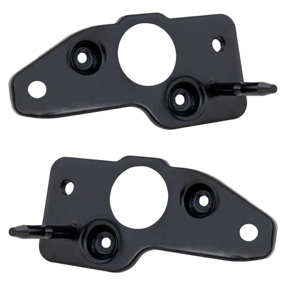 New Rear Left and Rear Right Bumper Bracket Compatible With Kia Forte EX Premium 4 Cyl 2.0L Forte EX Limited 4 Cyl 2.0L 2019-2021 By KI1166113 KI1167113 86641M7000 86642M7000
