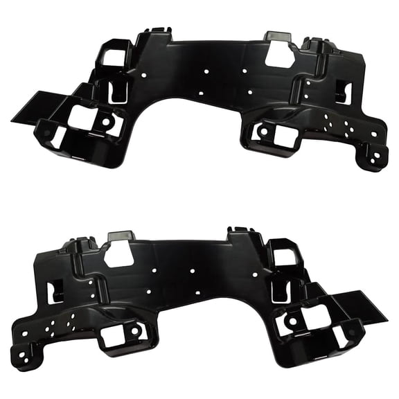 New Rear Left and Rear Right Bumper Bracket Compatible With Mercedes Benz GLC43 AMG 4Matic 6 Cyl 3.0L GLC300 4Matic 4 Cyl 2.0L 2016-2019 By MB1162112 MB1163112 2538852501