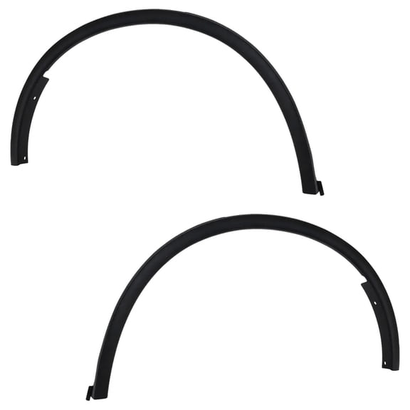 New Rear Left and Rear Right Fender Trim Compatible With Dodge Durango SXT 8 Cyl 5.7L Durango Express 6 Cyl 3.6L 2011-2024 By CH1790105 CH1791105 57010619AH 57010619AG 57010618AH