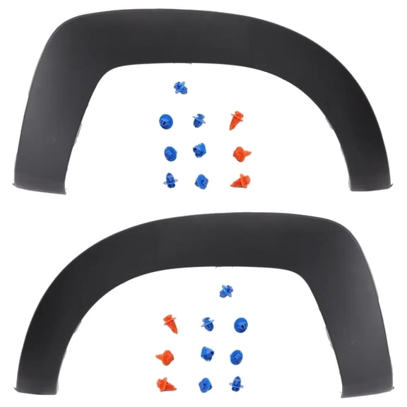 New Rear Left and Rear Right Fender Trim Compatible With Toyota Tacoma Base 4 Cyl 2.7L Tacoma TRD Pro 6 Cyl 4.0L 2005-2015 By TO1790110 TO1791110 7587404030 7587304030