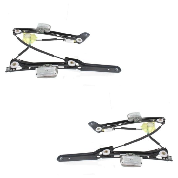 New Rear Left and Rear Right Window Regulator Compatible With Audi A7 Quattro Prestige 6 Cyl 3.0L RS7 Progressiv 8 Cyl 4.0L 2012-2018 By 4G8839461C 4G8839462C