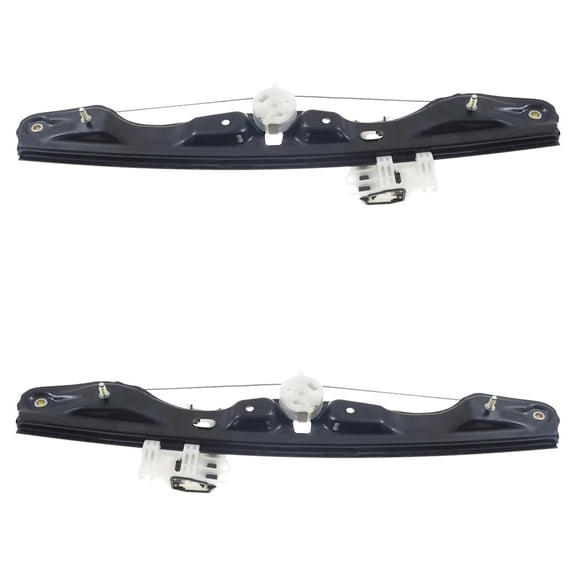 New Rear Left and Rear Right Window Regulator Compatible With Bmw 330i xDrive Base 4 Cyl 2.0L 330e Base 4 Cyl 2.0L 2012-2019 By BM1550121 BM1551121 51357281887 51357281888