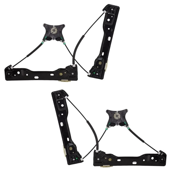 New Rear Left and Rear Right Window Regulator Compatible With Dodge Durango R/T Premium 8 Cyl 5.7L Durango Heat 6 Cyl 3.6L 2011-2024 By CH1550127 CH1551127 68092215AA 68092214AA