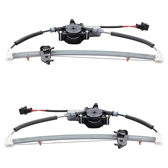 New Rear Left and Rear Right Window Regulator Compatible With Mazda 3 i SV 4 Cyl 2.0L 3 I Touring 4 Cyl 2.0L 2014-2018 By MA1550128 MA1551128 BHN973590A-PFM BHN972590A-PFM