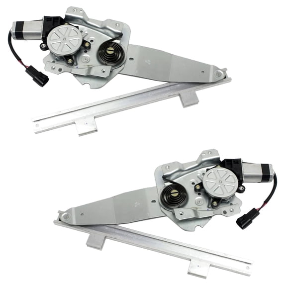 New Rear Left and Rear Right Window Regulator Compatible With Saturn SL1 Base SL Base 1996-2002 By GM1550156 GM1551156 21171235 21171234