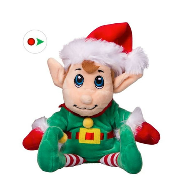 New Record Your Own Plush 8 inch Jingle the Elf - Ready 2 Love in a Few Easy Steps