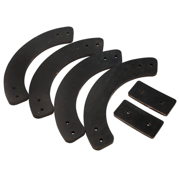 Auger Paddle Set 6 Piece Snow Blower Compatible with 2004 MTD Gold 31AM2N1B704 Craftsman 247887040 Troy-Bilt 21" Single Stage Snow Thrower Auger Replacement Replaces 735-04032 735-04033