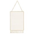 thumbnail image 1 of New Rectangular Metal Grid Jewelry Wall Hanging Accessories Storage Rack Nail Earring Pendant Necklace Display Rack,Jewelry Hanging Goods Storage Rack Nail Earrings Pendant Necklace Display Rack, 1 of 5