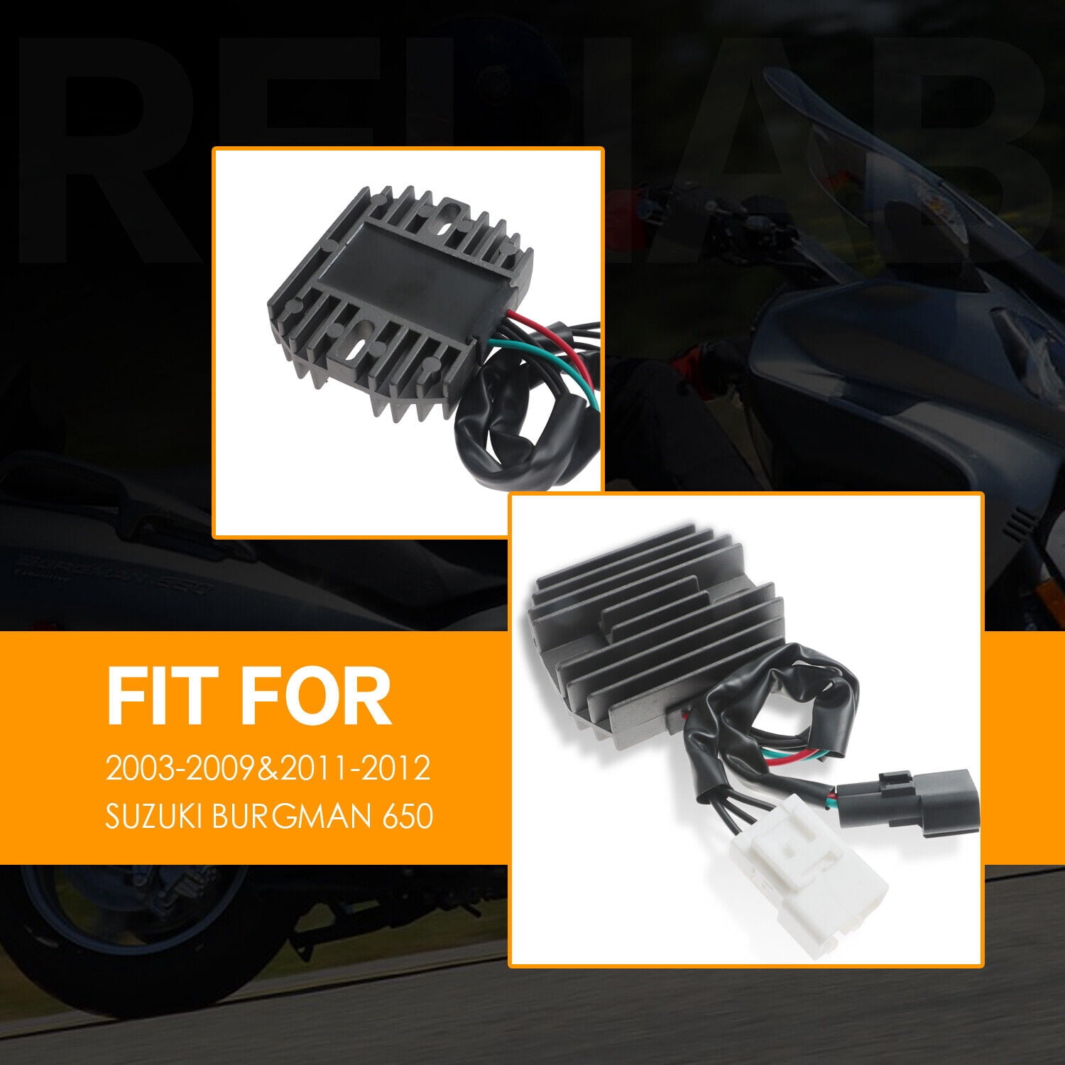 New Rectifier for Suzuki Burgman 650 AN650 2003 2004 2005 2006 2007 2008 2009