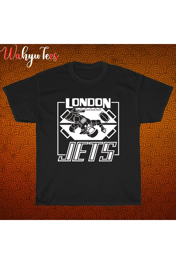 New Red Dwarf London Jets Logo Black/Grey/Navy/White Size S-5XL Unisex T-Shirt