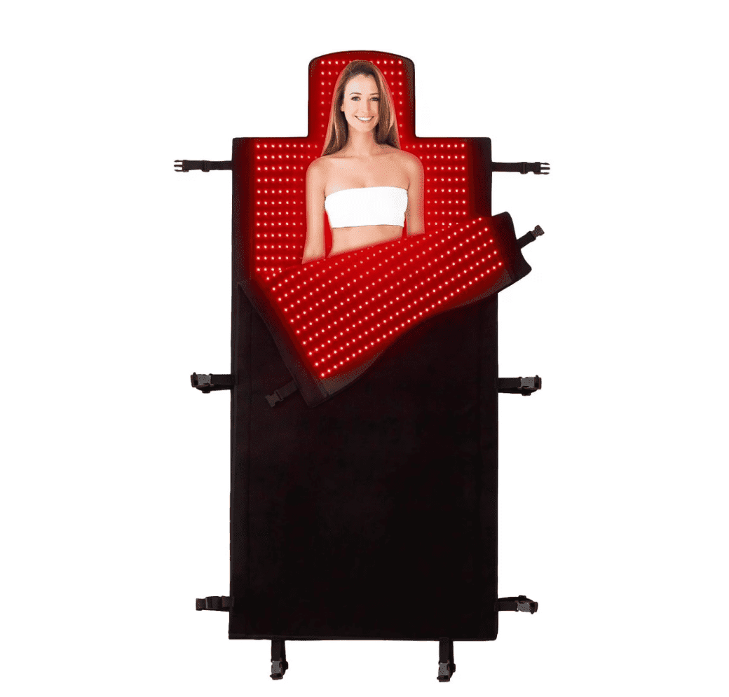 New Red Light Therapy Mat Full Body 84.6'x33.5"2680pcs LED Beads 660nm&850nmRed Light Therapy Device