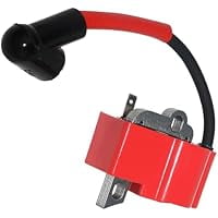New & Red Version Ignition Coil Replacement, For Dolmar PS350 PS420C PS421 CL350 CL430C, Makita CL350 CL430 DCS3500 DCS4300 DCS4301 EA3500F EA4300 EA4300F MDE350 MDE430 MDE435, Verify Fit
